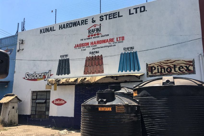 5500 sq.ft go down to let on Obote Road, Kisumu, Kenya. It is located in the heart of the city's Industrial area. Kshs 40/= per sq. ft. Plus 16% VAT High Security.