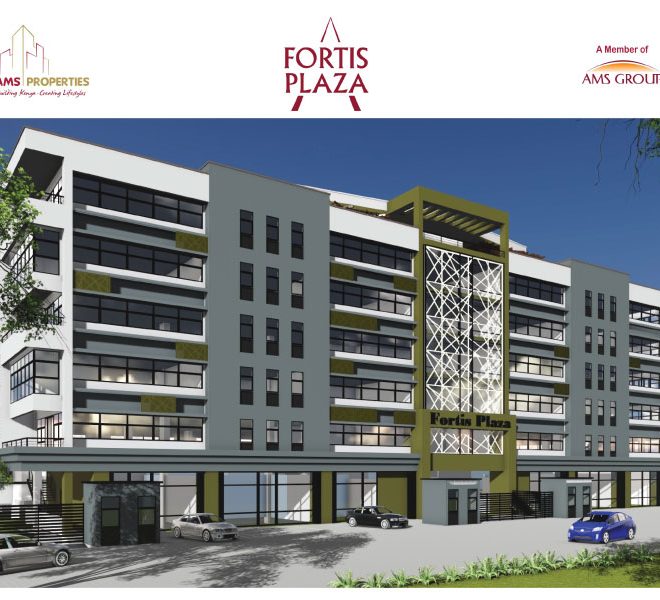 The Fortis Plaza, with spectacular views of Lake Victoria, this project will be the first high end office suites project in Milimani, Kisumu on Achieng Oneko Road. The development offers quality space for sale ranging from 500 sq.ft. to 10,000 sq.ft. Robust infrastructure and various amenities